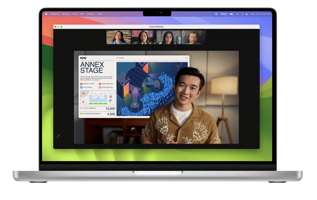 Everything about MacOS 14 Sonoma, Beta dates, and compatible Mac models 2 Sonoma video conferencing feature